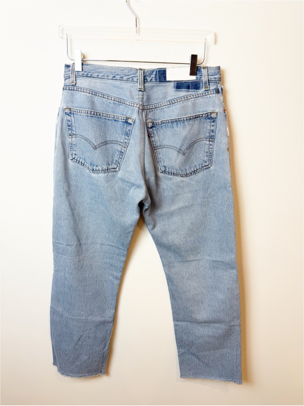 Re/Done x Levi's | High Rise Distressed Vintage Jeans - Picture 5 of 10
